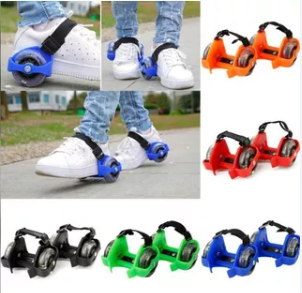 Vista 3 de RUEDA DE ZAPATOS PARA NIÑOS - COLOR: NARANJA